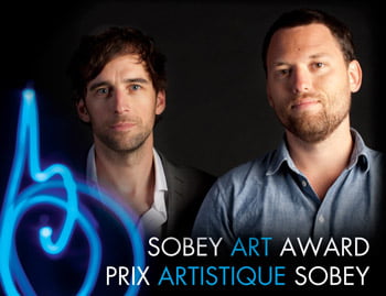 Daniel Young and Christian Giroux win the 2011 Sobey Art Award