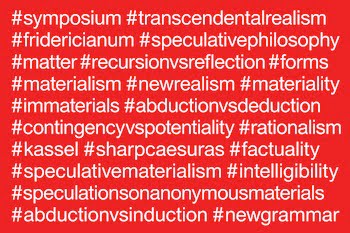 Fridericianum announce Speculations on Anonymous Materials