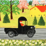 Oil paintings by Canadian folk artist Maud Lewis sold at Miller & Miller Auctions